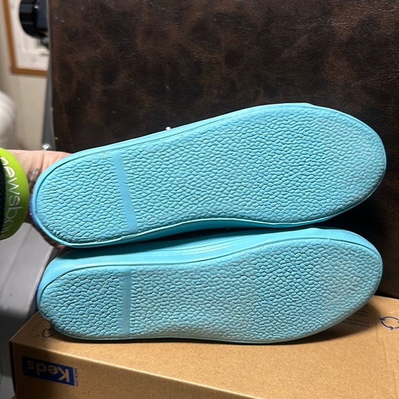 KEDS KICKSTART SNEAKERS: BLACK/WHITE/BLUE: NEW
YOUTH SIZE 4/6 Womens - Picture 4 of 4